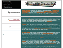 Tablet Screenshot of indata.com